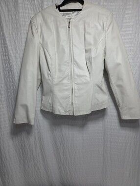 Ms Maxima Vintage Y2K  Leather Jacket. Size L